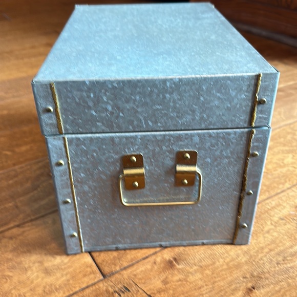 Hearth & Hand Large Storage Galvanized Storage Box - Picture 3 of 5